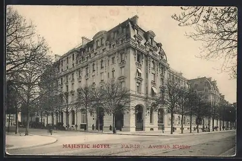 AK Paris, Majestic Hotel, Avenue Kléber