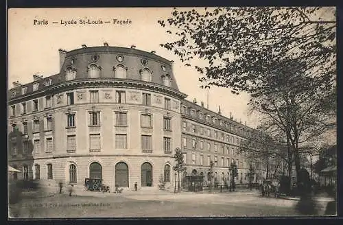 AK Paris, Lycée St-Louis, Facade