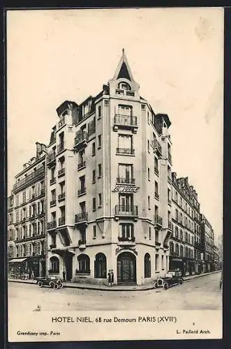 AK Paris, Hotel Niel, 68 Rue Demours