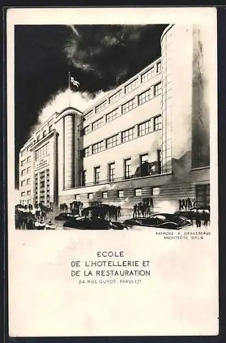 AK Paris, Ecole de L`Hotellerie et de la Restauration, 24 Rue Guyot