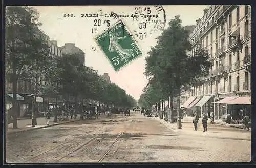 AK Paris, L`Avenue des Ternes