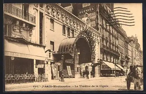 AK Paris, Montmartre, Le Théâtre de la Cigale