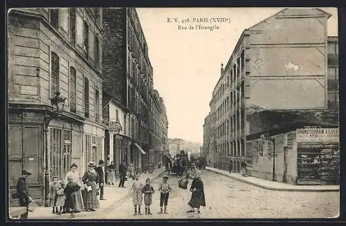 AK Paris, Rue de l'Evangile