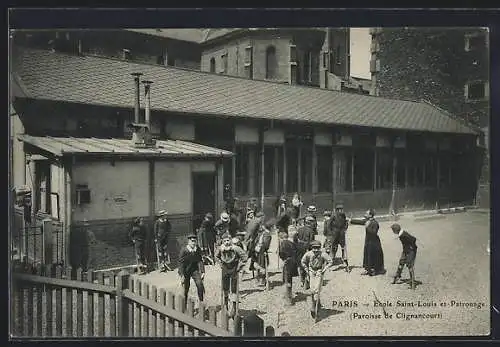 AK Paris, Ecole Saint-Louis et Patronage, Paroisse de Clignancourt