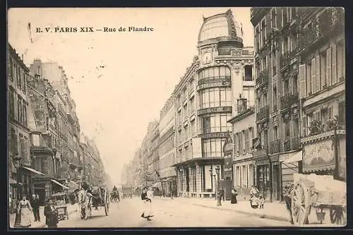 AK Paris, Rue de Flandre