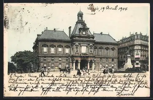 AK Paris, Mairie du XIXe Arrondissement