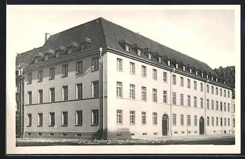 AK Freiburg / Breisgau, Studentinnenheim St. Hildegard, Erasmusstrasse 11