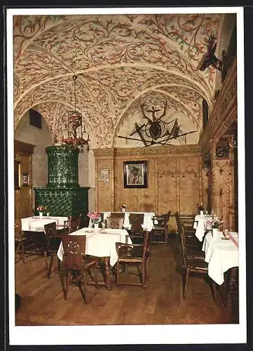 AK München, Hotel Deutscher Kaiser, Kaiserstuben, Innenansicht