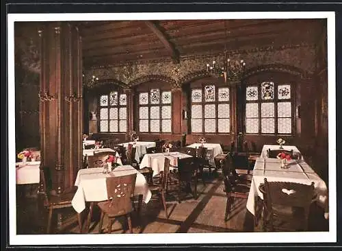 AK München-Au, Gasthaus Kaiserstuben, Kaiser-Ludwig-Stube