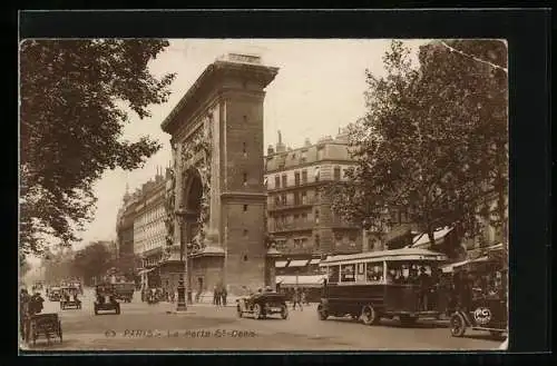 AK Paris, La Porte St-Denis