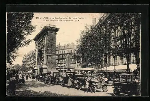 AK Paris, Porte Saint-Denis et le boulevard