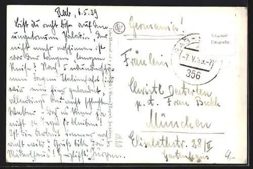 AK Rab, Ortspartie an der Uferpromenade