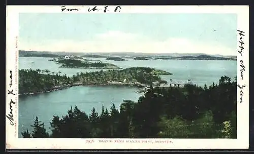 AK Bermuda, Islands from Spanish Point