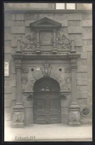 AK Erfurt, Portal Johannesstrasse 169