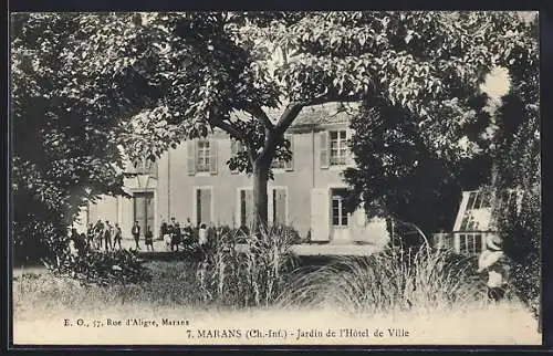 AK Marans, Jardin de l`Hôtel de Ville