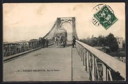 AK Tonnay-Charente, Sur le Pont