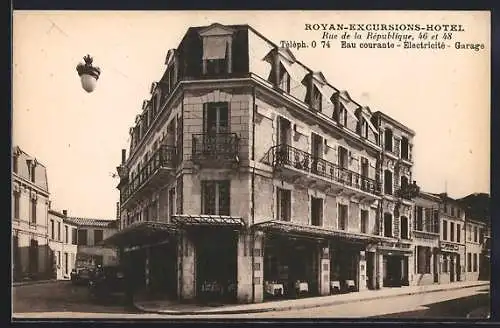 AK Royan, Excursions Hotel, Rue de la Republique 46