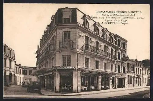 AK Royan, Excursions Hotel, Rue de la Republique 46