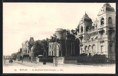 AK Royan, Le Boulevard Saint-Georges