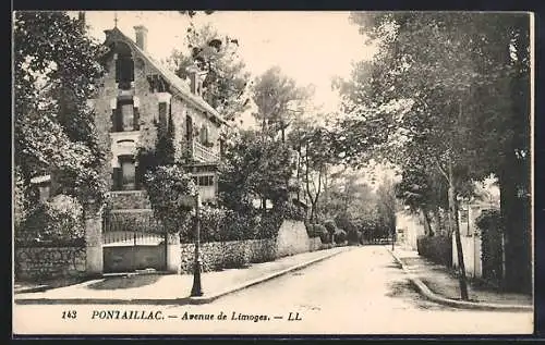 AK Pontaillac, Avenue de Limoges