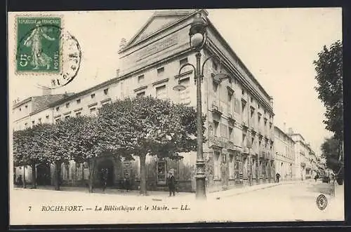 AK Rochefort, La Biblioteque et le Musee