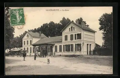 AK La Charite, La Gare