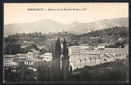 AK Dieulefit, Usines de la Société Rodet et Cie