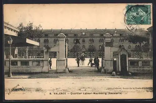 AK Valence, Quartier Latour-Maubourg, Cavalerie