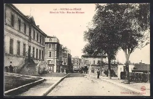 AK Bourg-de-Péage, Hôtel de Ville, Rue des Minimes