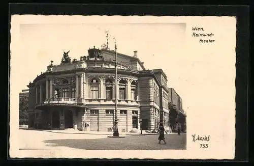 Foto-AK H. Markl: Wien, Raimundtheater