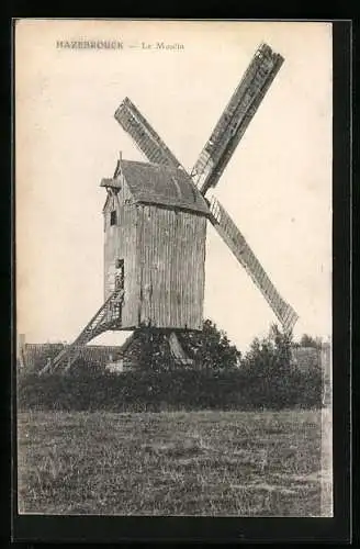 AK Hazebrouck, Le Moulin, Windmühle