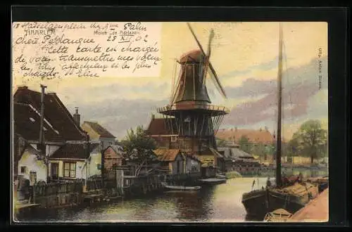 AK Haarlem, Molen de Adriaan, Windmühle