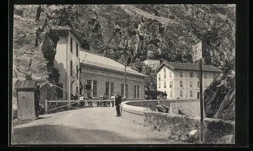 AK S. Dalmazzo di Tenda, Valle Roia, Confine Italo-Francese