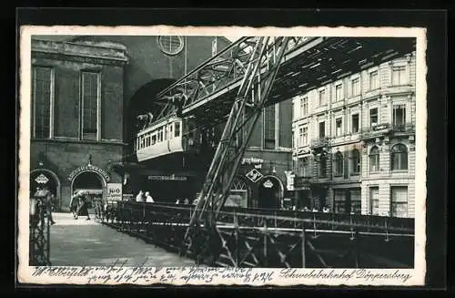 AK Wuppertal-Elberfeld, Der Schwebebahnhof Döppersberg