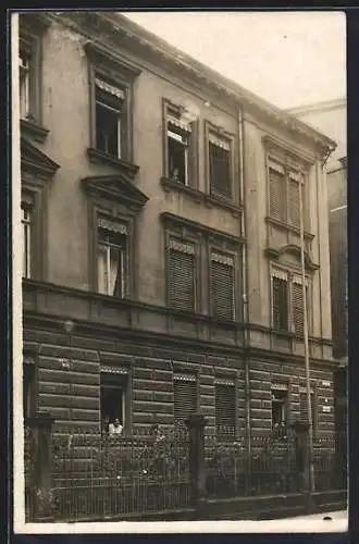 Foto-AK Bayreuth, Wohnhaus von Hans Grüner 1912