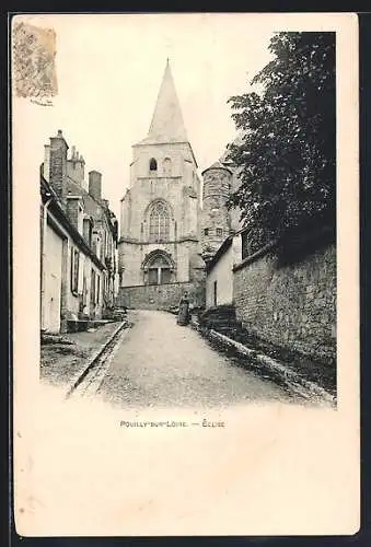 AK Pouilly-sur-Loire, L`eglise