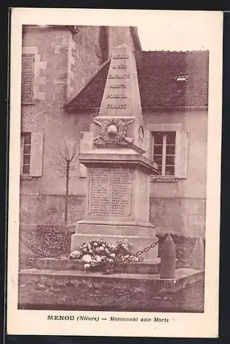 AK Menou, Monument aux Morts