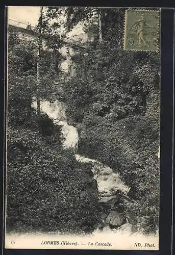 AK Lormes /Nièvre, La Cascade