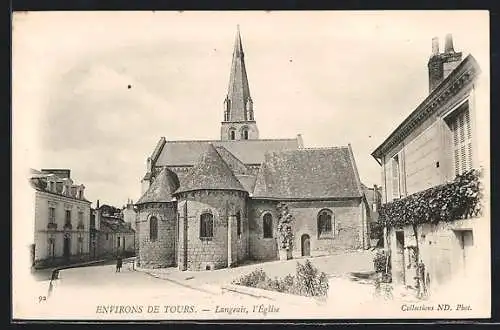 AK Langeais, l`Église