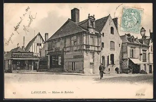 AK Langeais, Maison de Rabelais