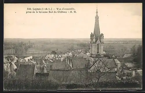 AK Luynes, Vue d`ensemble prise de la terrasse Sud du Château