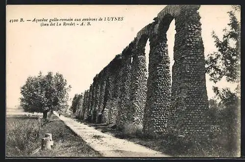 AK Luynes, Aqueduc gallo-romain, lieu dit La Ronde