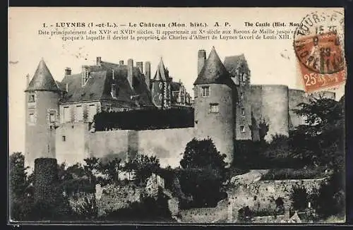 AK Luynes, Le Château, Mon. hist.