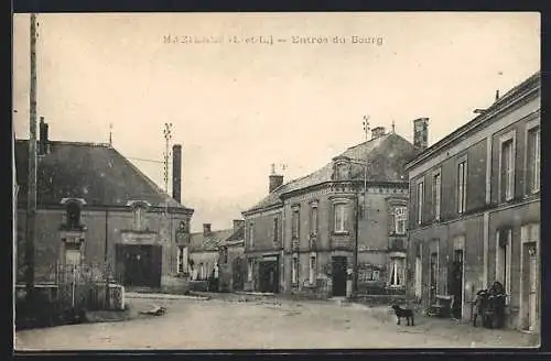 AK Mazières, Entrée du Bourg