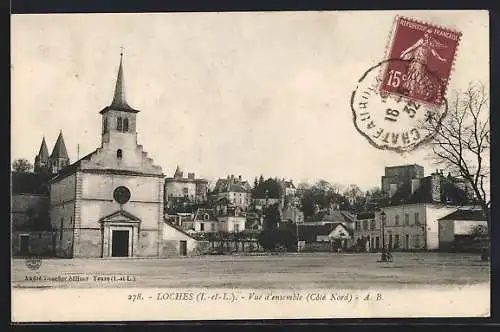 AK Loches, Vue d`ensemble, Côté Nord