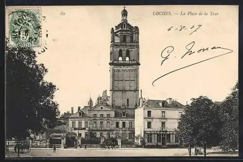 AK Loches, La Place de la Tour