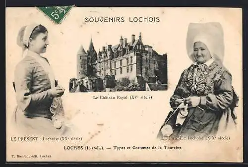 AK Loches, Types et Costumes de la Touraine