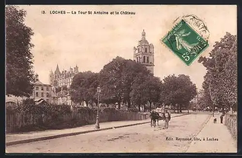 AK Loches, La Tour St Antoine et le Château