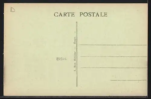 AK Joué-lès-Tours, Caserne Dutertre, bâtiments et route adjacente