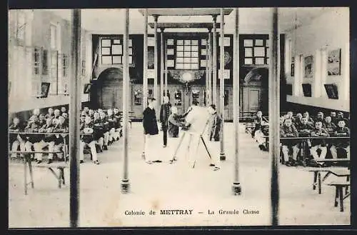 AK Mettray, La Grande Classe dans la Colonie de Mettray